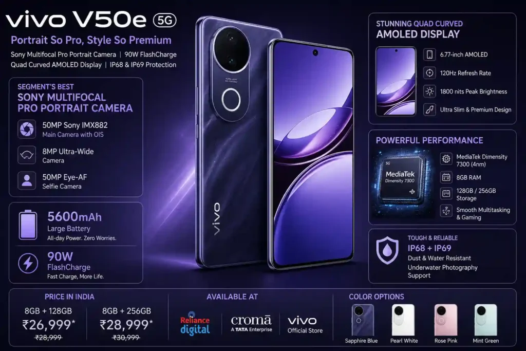 Vivo V50e