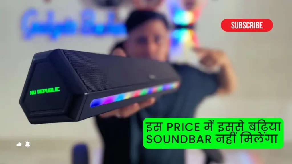 Nu Rpublic partybox 240 24w sound bar Unboxing, Review