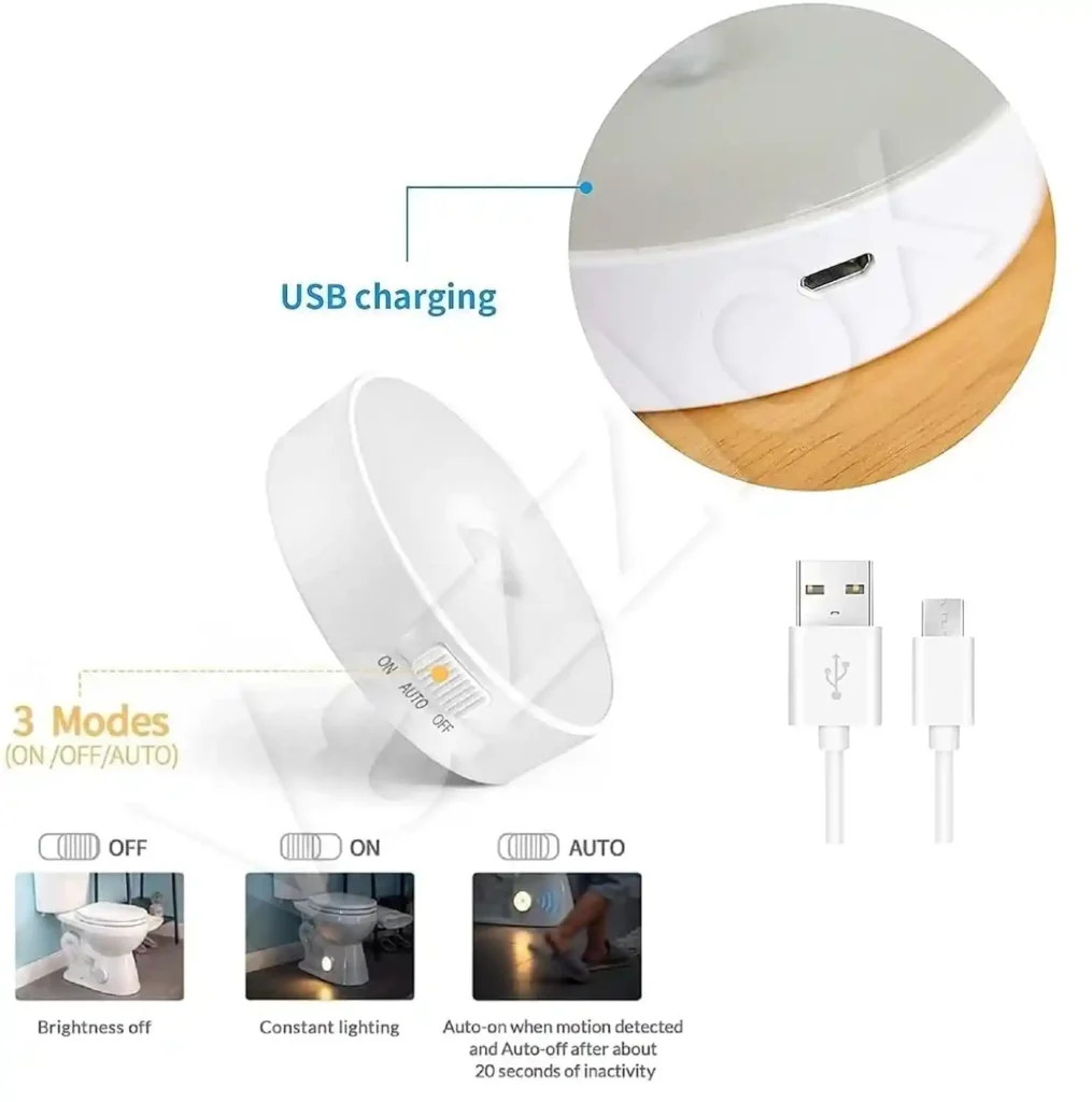 VazzLox Motion Sensor Light for Home